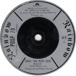 Rainbow – Since You Been Gone (7", 45 RPM) 1979 UK