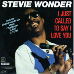 Stevie Wonder - I Just Called To Say I Love You (7", 45 RPM) 1984 Almanya