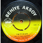 Behiye Aksoy – İntizar / Aşk Bilmecesi (45 RPM) 1973 Türkiye