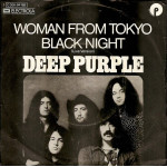 Deep Purple – Woman From Tokyo / Black Night (Live Version) (7", 45 RPM) 1973 Germany