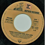 Frank Sinatra – Theme From New York, New York (7", 45 RPM) 1980 Germany