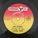 İlhan İrem – Sen Bilirsin / Ayrılık Akşamı (45 RPM) 1978 Türkiye