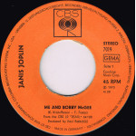 Janis Joplin – Me And Bobby McGee / Half Moon (7", 45 RPM) 1971 Germany