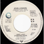 John Lennon – (Just Like) Starting Over (7", 45 RPM) 1980 Germany