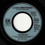 Louis Armstrong – What A Wonderful World (7", 45 RPM) 1988 Europe