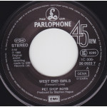 Pet Shop Boys – West End Girls (7", 45 RPM) 1985 Germany