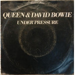 Queen & David Bowie – Under Pressure (7", 45 RPM) 1981 Germany