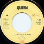 Queen – Las Palabras De Amor (The Words Of Love) (7", 45 RPM) 1982 Netherlands