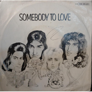 Queen – Somebody To Love (7", 45 RPM) 1976 Germany