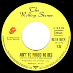 The Rolling Stones – Ain't Too Proud To Beg (7", 45 RPM) 1974 Germany