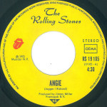 The Rolling Stones – Angie (7", 45 RPM) 1973 Germany