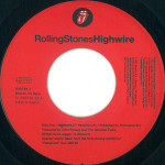 Rolling Stones – Highwire (7", 45 RPM) 1991 Europe