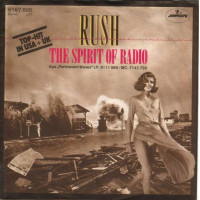 Rush – The Spirit Of Radio (7", 45 RPM, Single) 1980 Germany