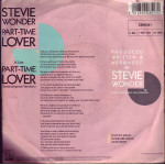 Stevie Wonder - Part-Time Lover (7", 45 RPM) 1985 Avrupa