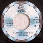 Stevie Wonder - Part-Time Lover (7", 45 RPM) 1985 Avrupa