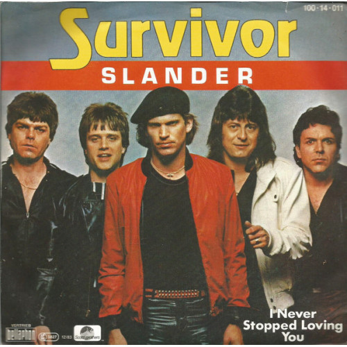 Survivor – Slander (7", 45 RPM) 1983 Germany
