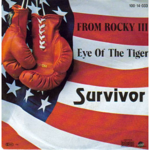 Survivor – Eye Of The Tiger (From Rocky III) (7", 45 RPM) 1985 Germany