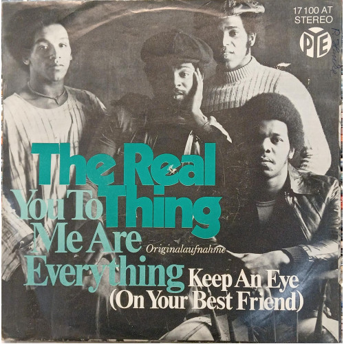 The Real Thing – You To Me Are Everything (7", 45 RPM) 1976 Germany