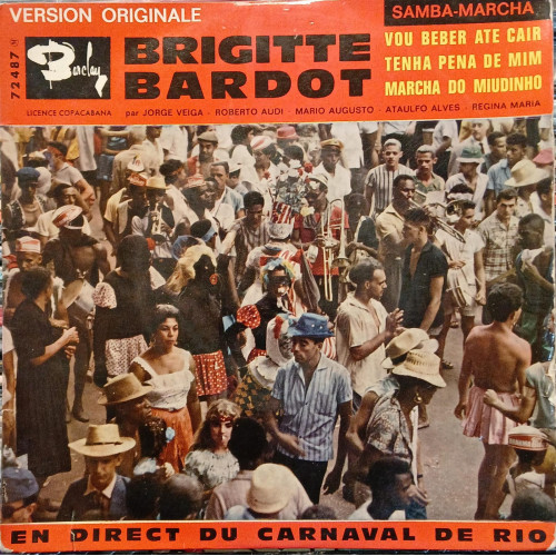 Various – Brigitte Bardot (7", 45 RPM, EP) 1961 France