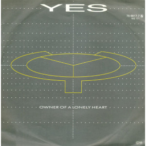 Yes – Owner Of A Lonely Heart (7", 45 RPM) 1983 Germany