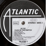 AC/DC – Flick Of The Switch (LP) 1983 Germany