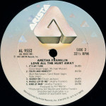 Aretha Franklin – Love All The Hurt Away (LP, Album) 1981 USA