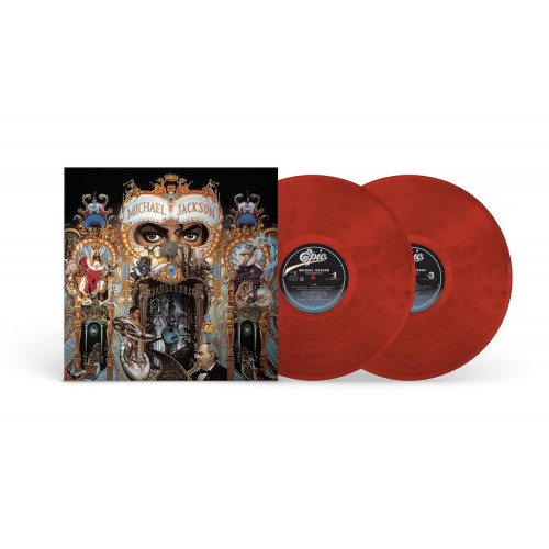 Michael Jackson – Dangerous (2 LP) Coloured Red & Black Swirl