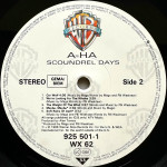 a-ha – Scoundrel Days (LP, Album) 1986 Europe