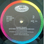 Quicksilver Messenger Service – Happy Trails (LP, Album) 1986 Greece