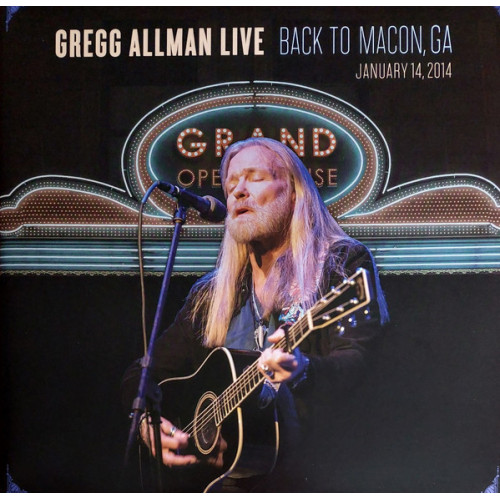 Gregg Allman – Live | Back To Macon, GA [ 2 x LP, Album ] 2015 Europe