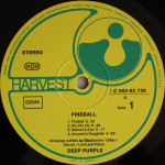 Deep Purple – Fireball [ LP, Album ] 1971 Germany