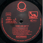 Whitesnake – Come An' Get It [ LP, Album ] 1981 Germany  1 C 064-83 134