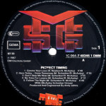 McAuley Schenker Group ‎– Perfect Timing [ LP, Album ] 1987 Germany