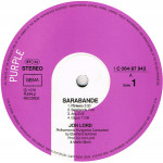 Jon Lord – Sarabande [ LP, Album ] Germany