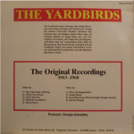 Yardbirds – The Original Recordings 1963-1968 [ LP, Compilation ] 1981 Switzerland