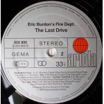 Eric Burdon's Fire Dept. – Last Drive [ LP, Album ] 1980 Germany
