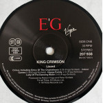 King Crimson – Lizard (LP, Album) 1987 Europe King Crimson – Lizard (LP, Album) 1987 Europe