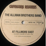 Allman Brothers Band – The Allman Brothers Band At Fillmore East [ 2 x LP, Album ] Germany