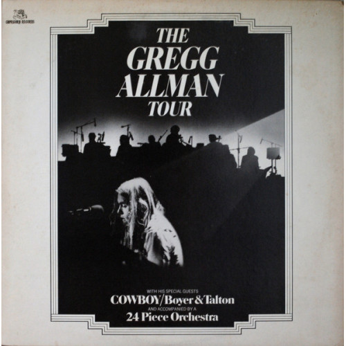Gregg Allman With Cowboy / Boyer & Talton ‎– The Gregg Allman Tour [ 2 x LP, Album ] 1974 USA