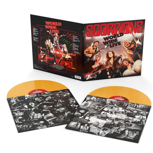 Scorpions – World Wide Live [ 2 x LP, Orange Colour ] 2023 Europe