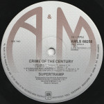 Supertramp – Crime Of The Century [ LP, Album ] 1974 Netherlands