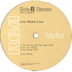 Lou Reed – Lou Reed Live (LP, Album) 1976 USA