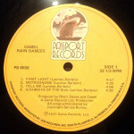 Camel – Rain Dances (LP) 1981 USA