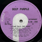 Deep Purple – Come Taste The Band (LP) 1975 Italy