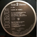 Scorpions – Taken By Force [ LP, Album ] 1983 Germany