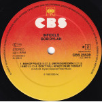 Bob Dylan – Infidels [ LP, Album ] 1983 Europe