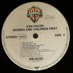 Van Halen – Women And Children First [ LP, Album ] 1980 Germany