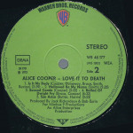 Alice Cooper – Love It To Death [ LP, Album ] 1973 Germany
