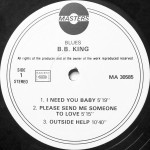 B.B. King - Blues (LP) France