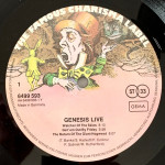Genesis - Live (LP) 1973 Alman Baskı